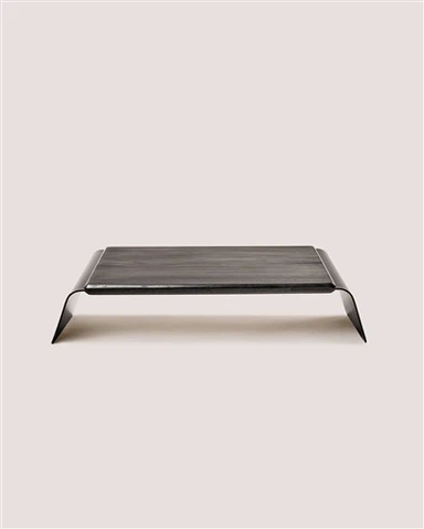 Stand de laptop combinat din lemn de stejar solid și din aluminiu