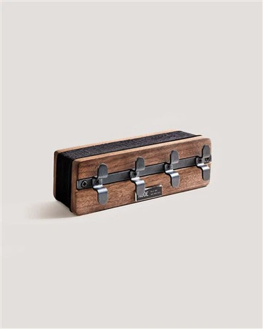 Organizator de sârmă de nuc din lemn solid accesoriu pentru mobilier de birou